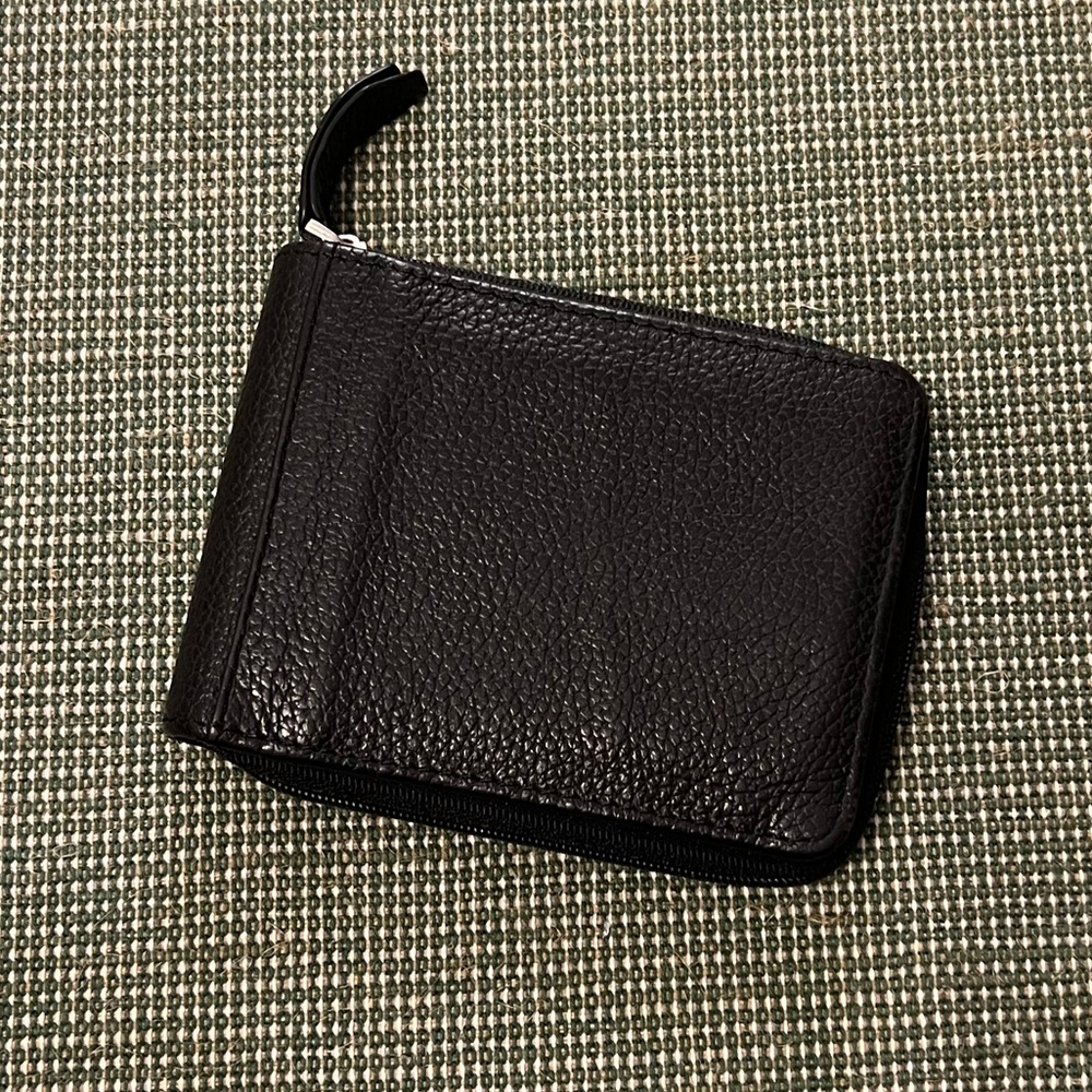 Black Leather Wallet